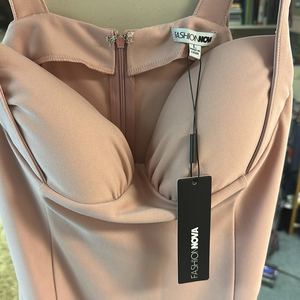 Fashion nova tight midi dress